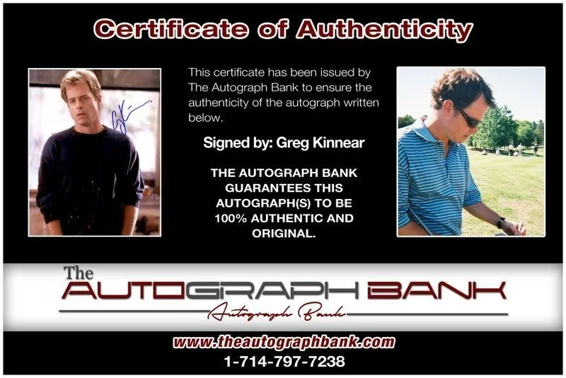 Greg Kinnear — Greg Kinnear authentic signed celebrity 8x10 photo W/Cert Autographed C10, image 2