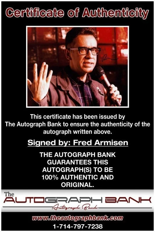 Fred Armisen — Fred Armisen authentic signed celebrity 8x10 photo W/Cert Autographed C13, изображение 2