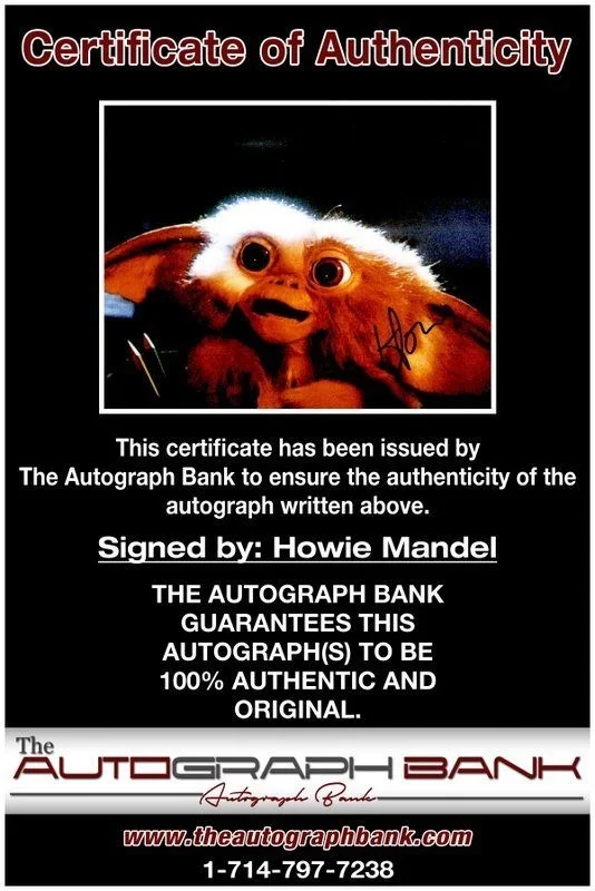 Howie Mandel — Howie Mandel authentic signed celebrity 8x10 photo W/Cert Autographed C6, изображение 2