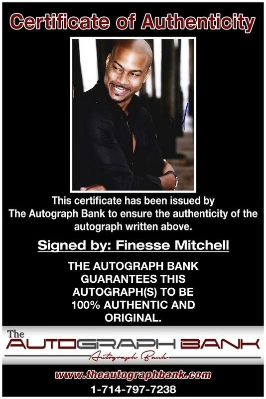 Finesse Mitchell — Finesse Mitchell authentic signed celebrity 8x10 photo W/Cert Autographed D2, image 2