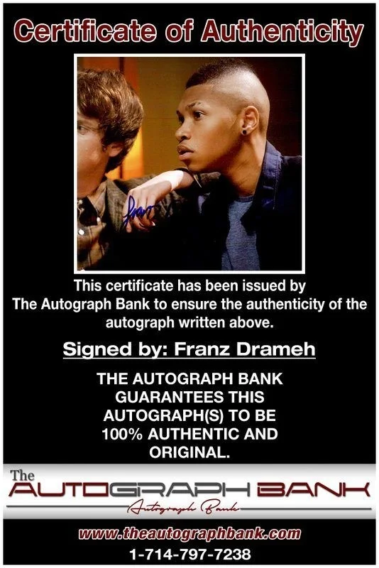 Franz Drameh — Franz Drameh authentic signed celebrity 8x10 photo W/Cert Autographed C5, image 2