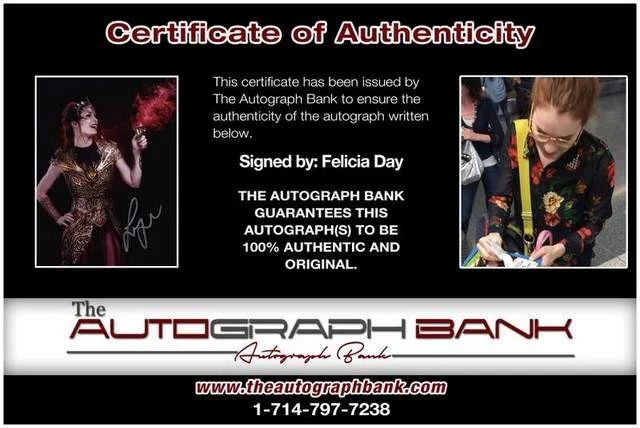 Felicia Day — Felicia Day authentic signed celebrity 8x10 photo W/Cert Autographed (B0001), изображение 2