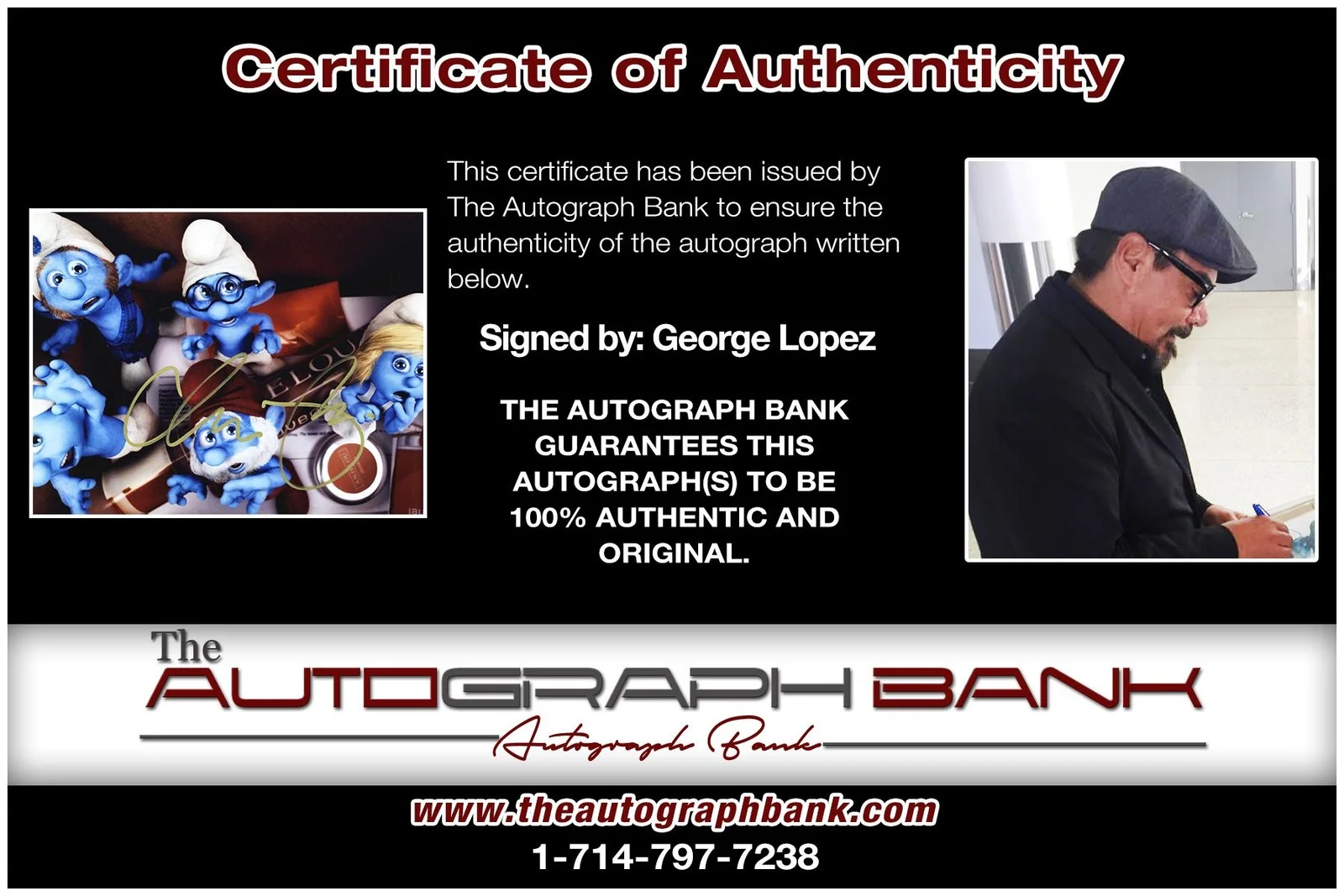 George Lopez — George Lopez authentic signed celebrity 8x10 photo W/Cert Autographed A10, изображение 2