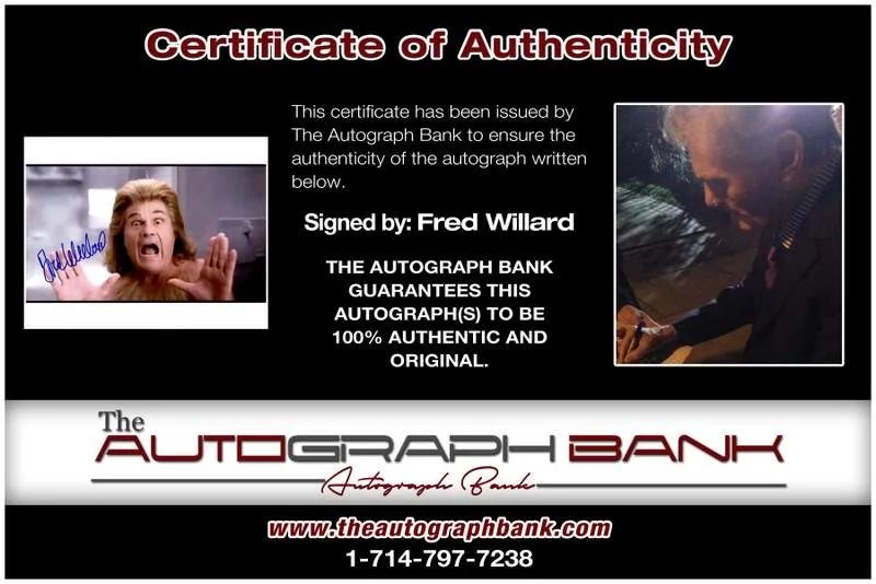 Fred Willard — Fred Willard authentic signed celebrity 8x10 photo W/Cert Autographed B0099, image 2