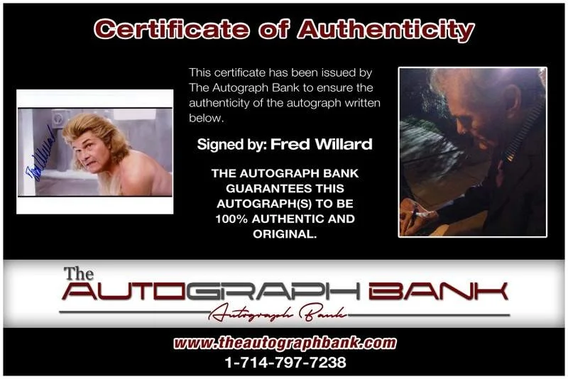 Fred Willard — Fred Willard authentic signed celebrity 8x10 photo W/Cert Autographed B0093, image 2