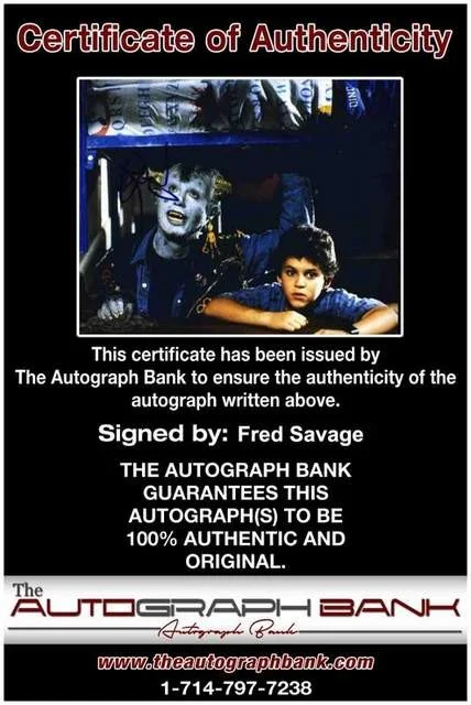 Fred Savage — Fred Savage authentic signed celebrity 8x10 photo W/Cert Autographed (B0125), изображение 2