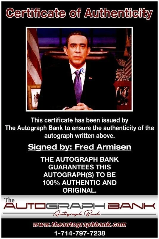Fred Armisen — Fred Armisen authentic signed celebrity 8x10 photo W/Cert Autographed C1, изображение 2