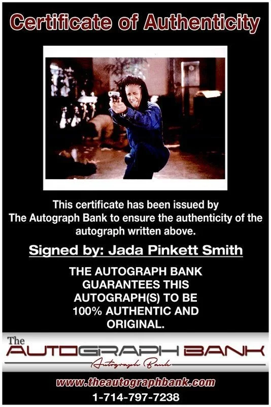 Jada Pinkett Smith — Jada Pinkett Smith authentic signed celebrity 8x10 photo W/Cert Autographed C2, изображение 2