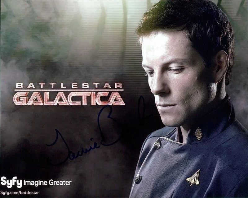 Jamie Bamber — Jamie Bamber authentic signed celebrity 8x10 photo W/Cert Autographed C3