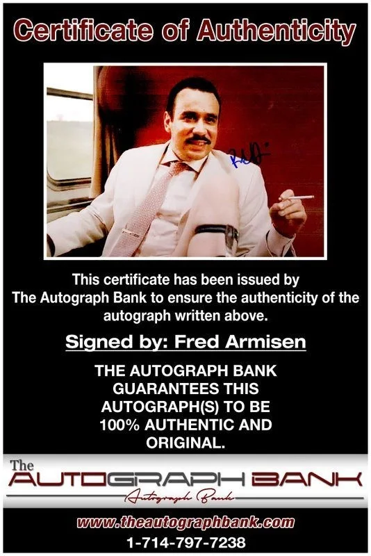 Fred Armisen — Fred Armisen authentic signed celebrity 8x10 photo W/Cert Autographed C9, изображение 2