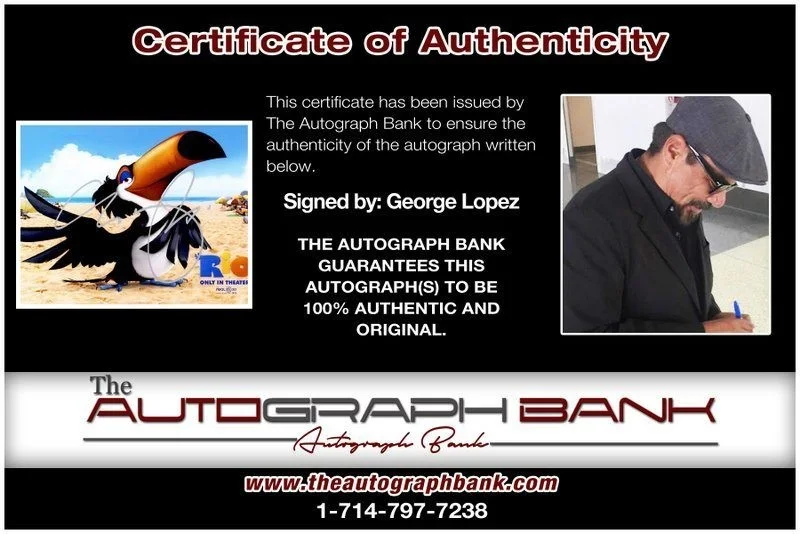 George Lopez — George Lopez authentic signed celebrity 8x10 photo W/Cert Autographed C1, image 2