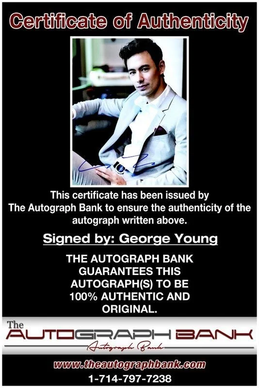 George Young — George Young authentic signed celebrity 8x10 photo W/Cert Autographed C2, image 2