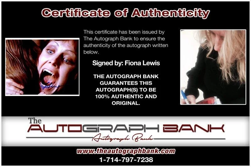 Fiona Lewis — Fiona Lewis authentic signed celebrity 8x10 photo W/Cert Autographed C18, изображение 2