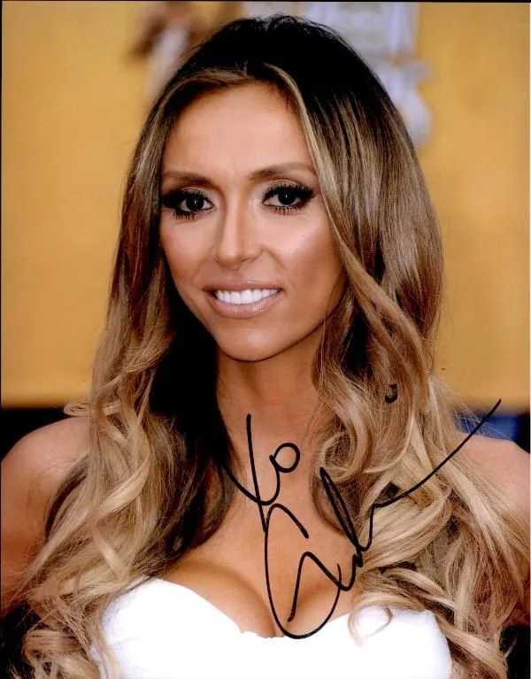 Giuliana Rancic — Giuliana Rancic authentic signed celebrity 8x10 photo W/Cert Autographed 125f1