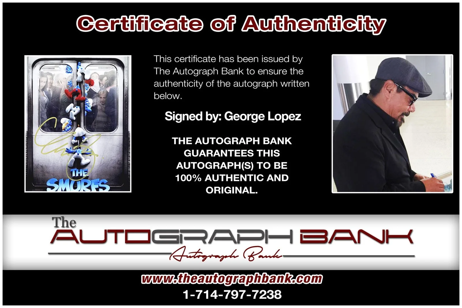 George Lopez — George Lopez authentic signed celebrity 8x10 photo W/Cert Autographed A4, image 2
