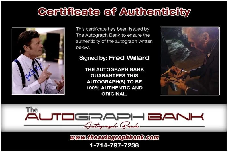 Fred Willard — Fred Willard authentic signed celebrity 8x10 photo W/Cert Autographed B0097, image 2