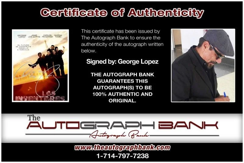 George Lopez — George Lopez authentic signed celebrity 8x10 photo W/Cert Autographed C5, image 2