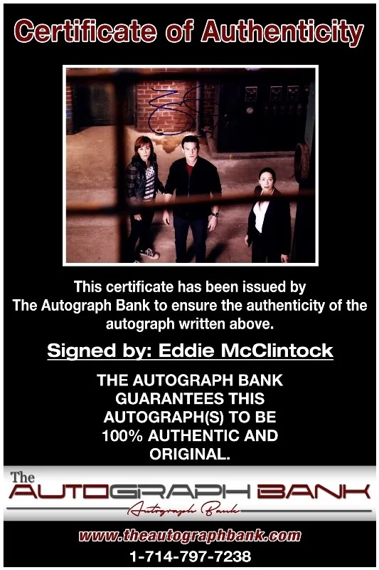 Eddie McClintock — Eddie McClintock authentic signed celebrity 8x10 photo |CERT Autographed 1256b11, image 2
