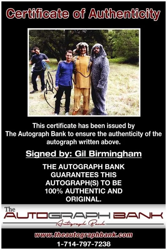 Gil Birmingham — Gil Birmingham authentic signed celebrity 8x10 W/Certificate Autographed (A0001), image 2