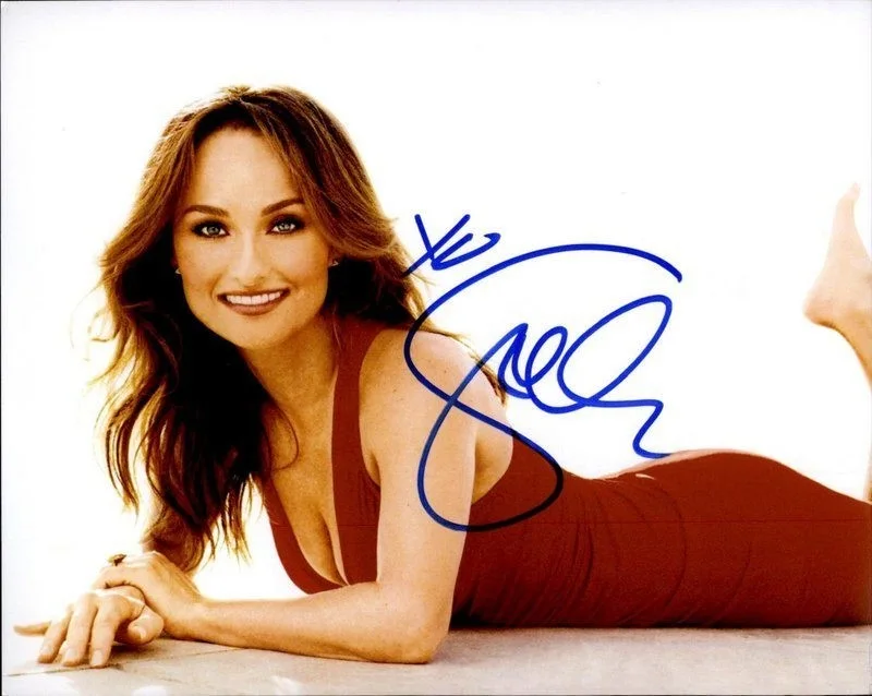 Giada De Laurentiis — Giada De Laurentiis authentic signed celebrity 8x10 photo W/Cert Autographed C3