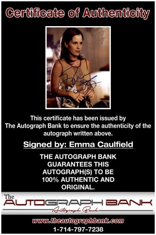 Emma Caulfield — Emma Caulfield authentic signed celebrity 8x10 photo W/Cert Autographed C1, image 2