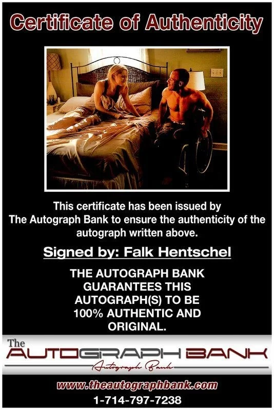 Falk Hentschel — Falk Hentschel authentic signed celebrity 8x10 photo W/Cert Autographed C3, image 2