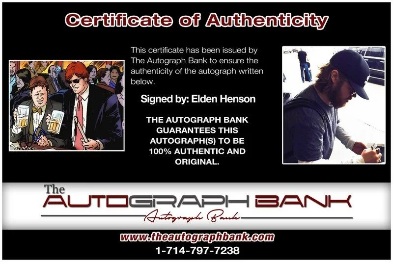 Elden Henson — Elden Henson authentic signed celebrity 8x10 photo W/Cert Autographed D1, изображение 2