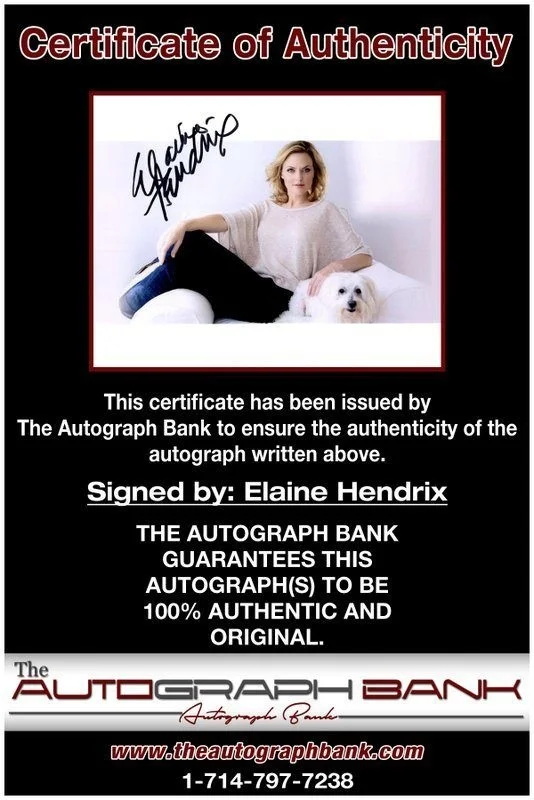 Elaine Hendrix — Elaine Hendrix authentic signed celebrity 8x10 photo W/Cert Autographed C15, image 2