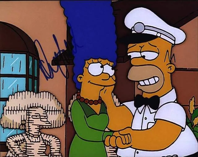 Dana Gould — Dana Gould authentic signed The Simpsons 8x10 photo W/Cert 7