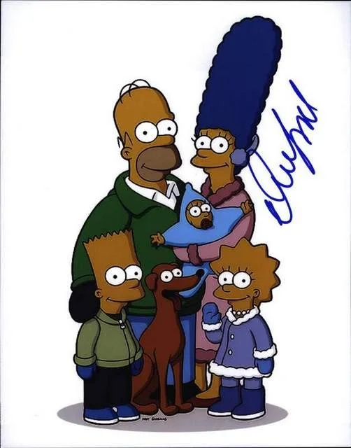Dana Gould — Dana Gould authentic signed The Simpsons 8x10 photo W/Cert 6