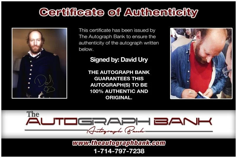 David Ury — David Ury authentic signed celebrity 8x10 photo W/Certificate Autographed (D2), image 2