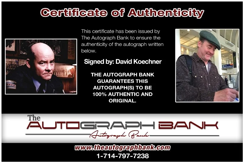 David Koechner — David Koechner authentic signed celebrity 8x10 photo W/Cert Autographed 51816d1, изображение 2