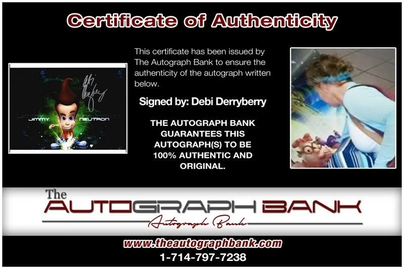 Debi Derryberry — Debi Derryberry authentic signed celebrity 8x10 photo W/Cert Autographed D4, изображение 2
