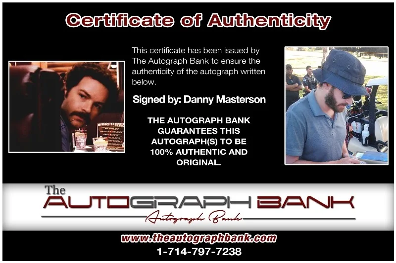 Danny Masterson — Danny Masterson authentic signed celebrity 8x10 photo W/Cert Autographed 416f1, изображение 2