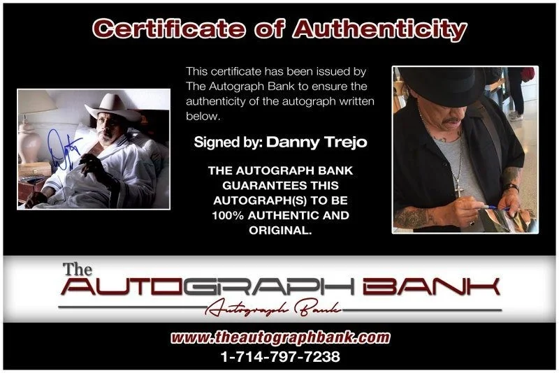 Danny Trejo — Danny Trejo authentic signed celebrity 8x10 photo W/Cert Autographed C5, изображение 2