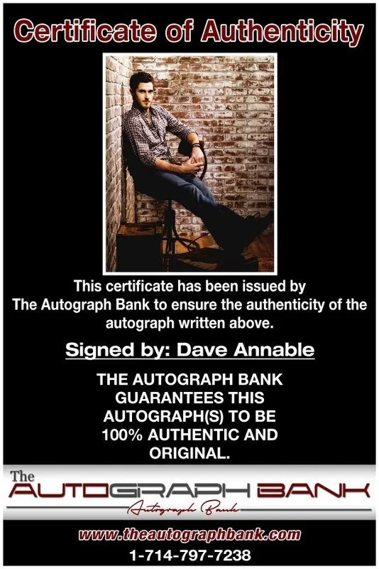 Dave Annable — Dave Annable authentic signed celebrity 8x10 photo W/Cert Autographed D7, image 2
