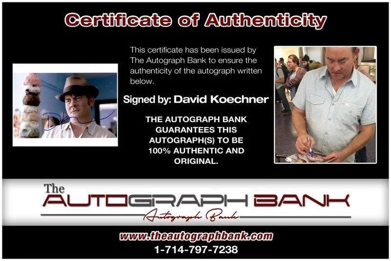 David Koechner — David Koechner authentic signed celebrity 8x10 photo W/Cert Autographed C7, image 2