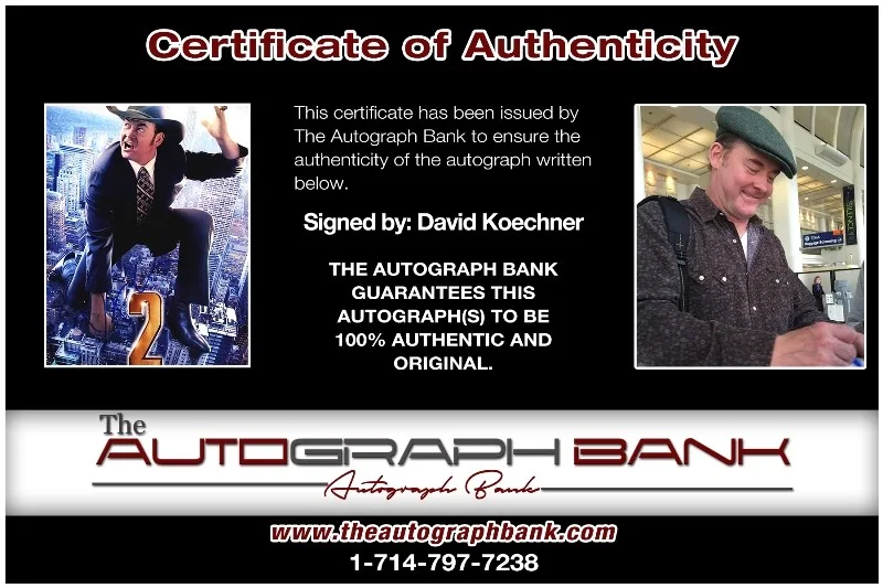 David Koechner — David Koechner authentic signed celebrity 8x10 photo W/Cert Autographed 51816l1, изображение 2