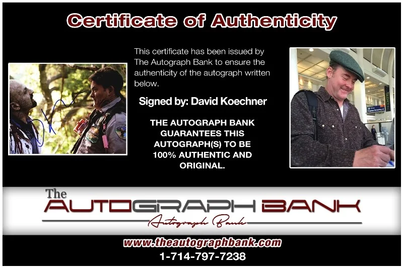 David Koechner — David Koechner authentic signed celebrity 8x10 photo W/Cert Autographed 51816e1, изображение 2