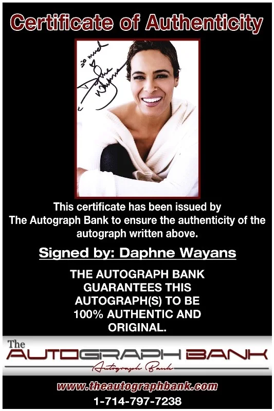Daphne Wayans — Daphne Wayans authentic signed celebrity 8x10 photo W/Cert Autographed 51816g1, изображение 2
