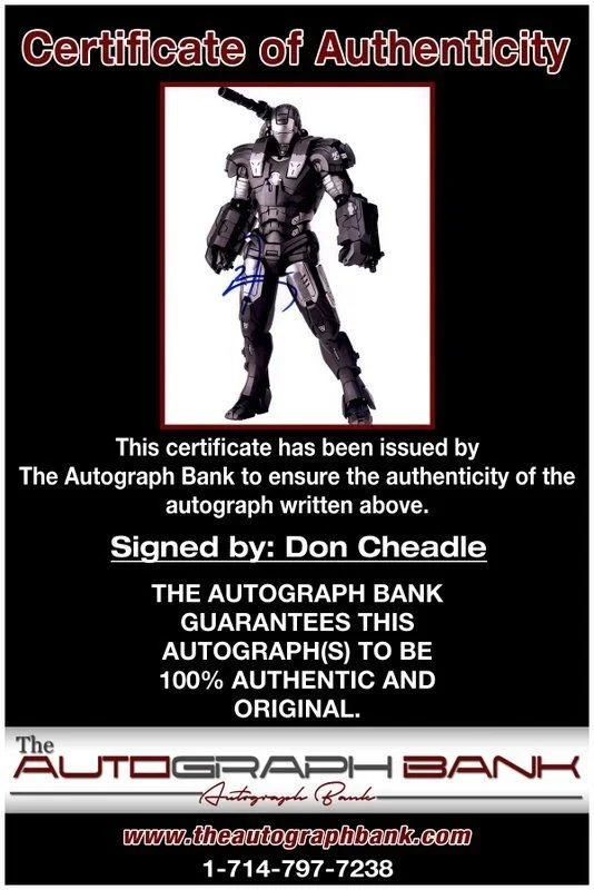 Don Cheadle — Don Cheadle authentic signed celebrity 8x10 photo W/Cert Autographed C6, image 2