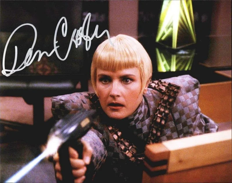 Denise Crosby — Denise Crosby authentic signed celebrity 8x10 photo W/Cert Autographed D7