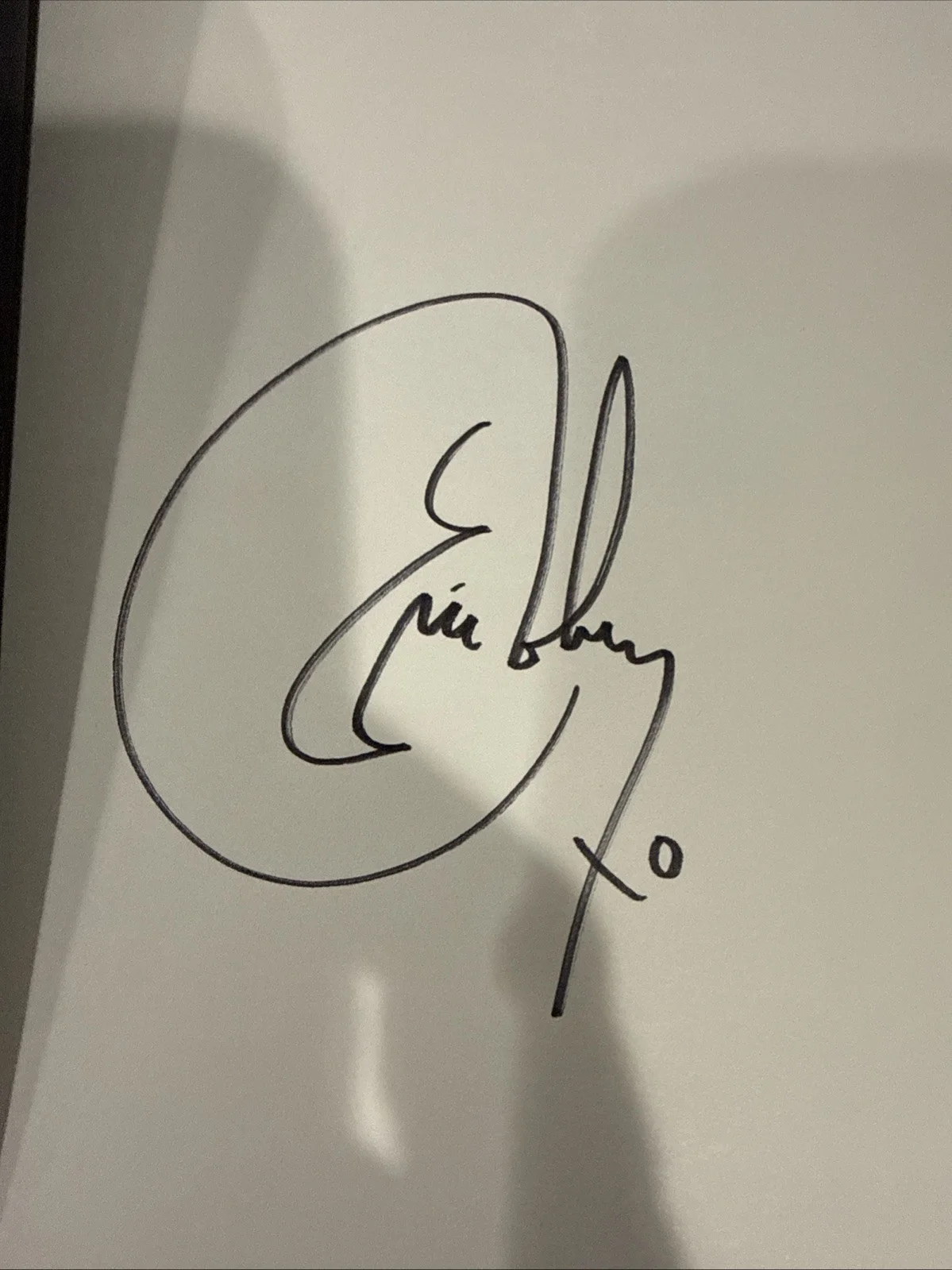 ERIC ROBERTS Signed “Runaway Train” Memoir Book Actor Autograph Auto Dark Knight, image 3