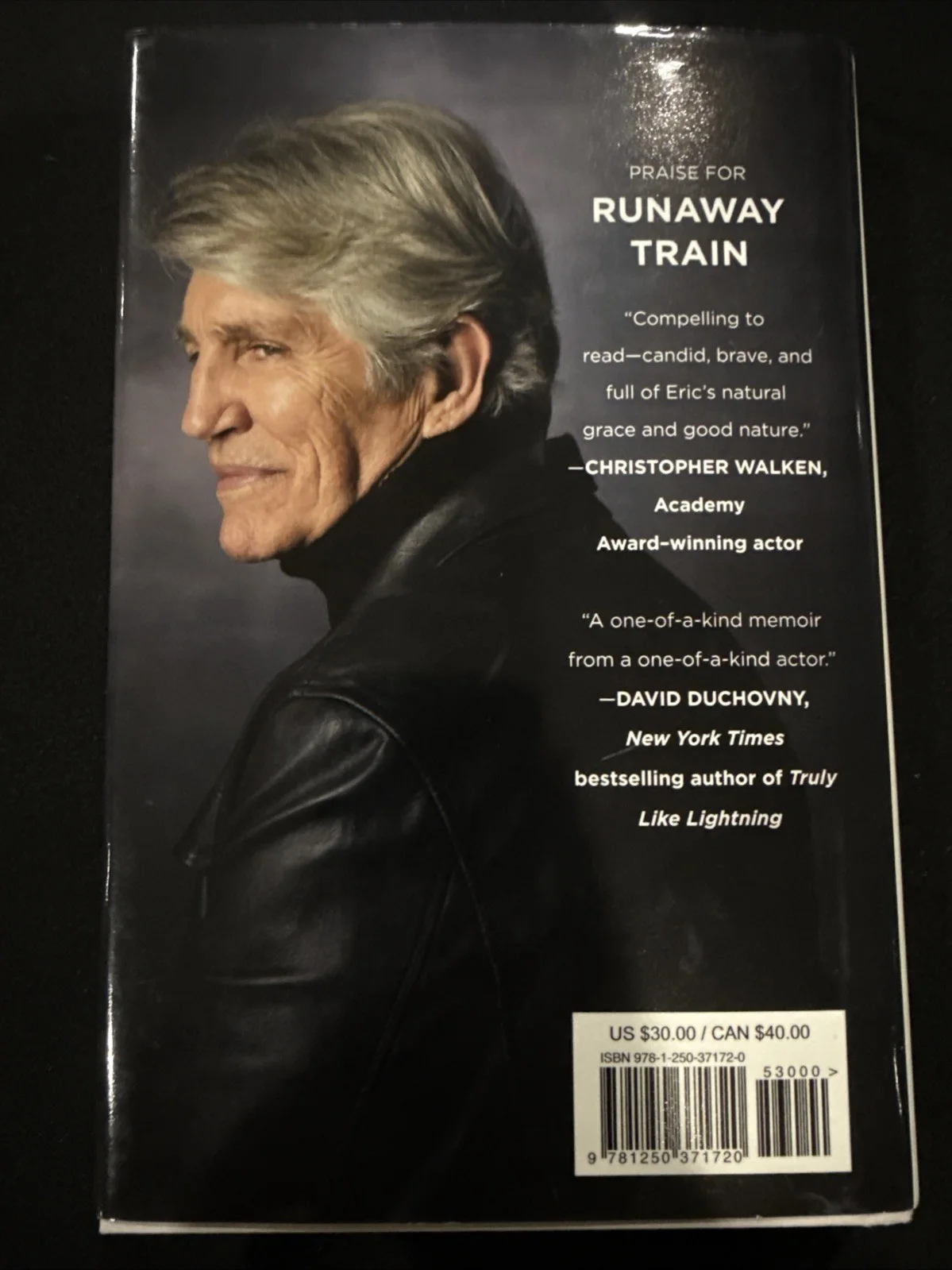 ERIC ROBERTS Signed “Runaway Train” Memoir Book Actor Autograph Auto Dark Knight, image 5