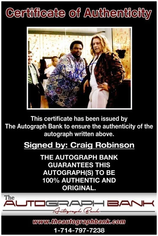 Craig Robinson — Craig Robinson authentic signed celebrity 8x10 photo W/Cert Autographed C3, image 2