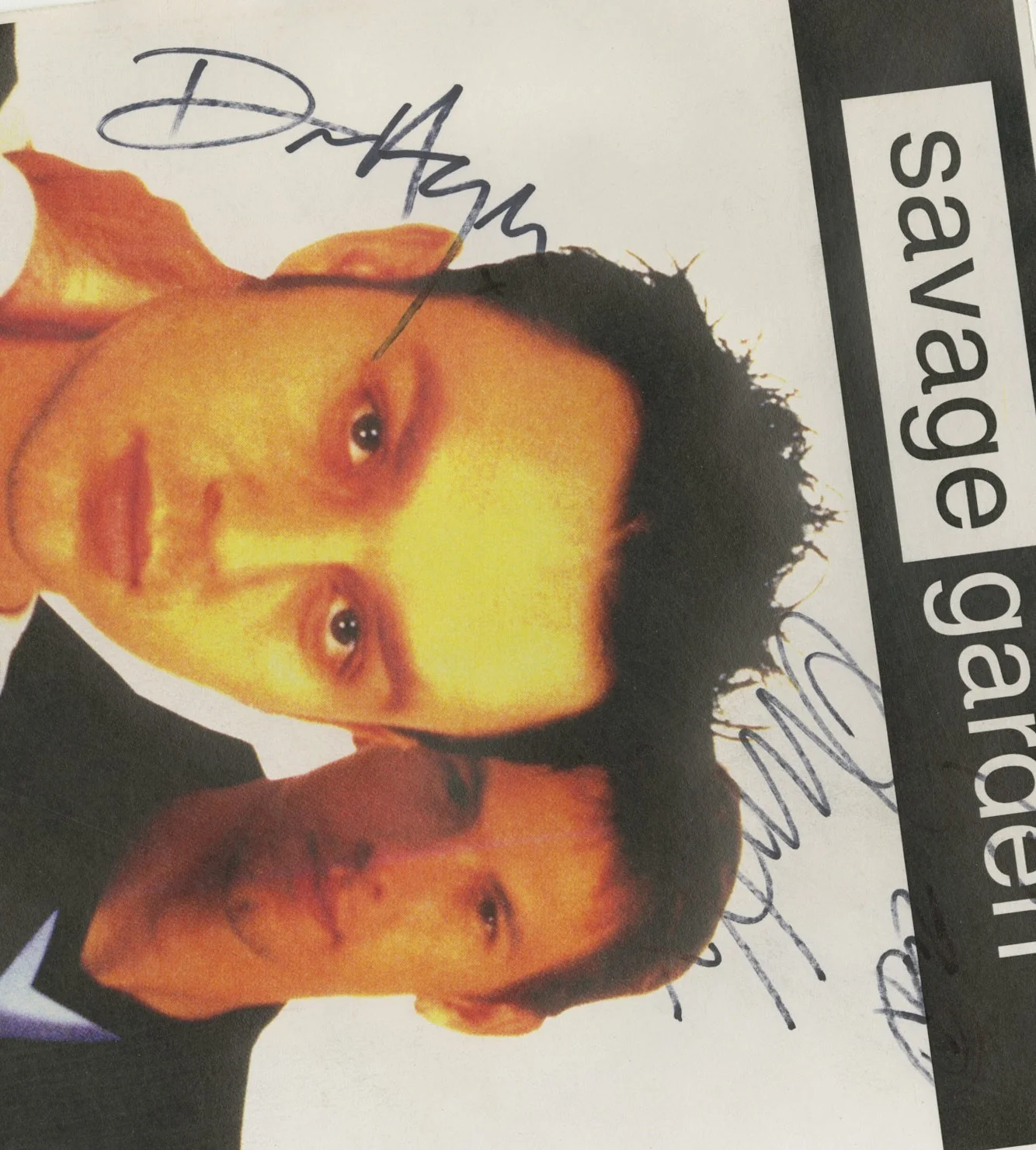 Savage Garden autographed gig poster 'Truly Madly Deeply' Jones & Hayes, изображение 4