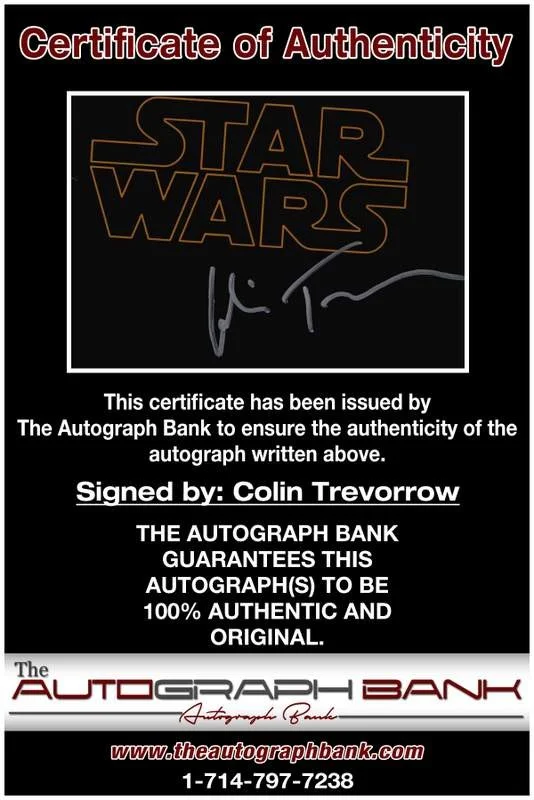 Colin Trevorrow — Colin Trevorrow authentic signed celebrity 8x10 W/Cert Autographed A0001, image 2