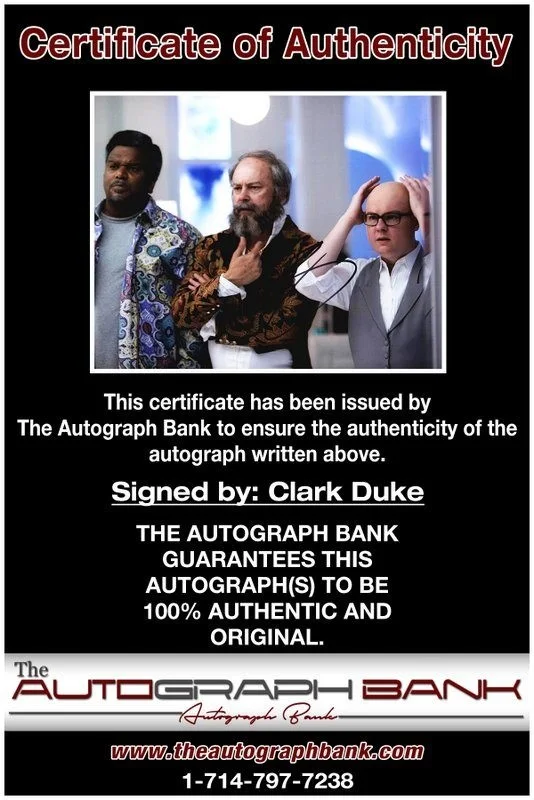 Clark Duke — Clark Duke authentic signed celebrity 8x10 photo W/Cert Autographed D8, изображение 2