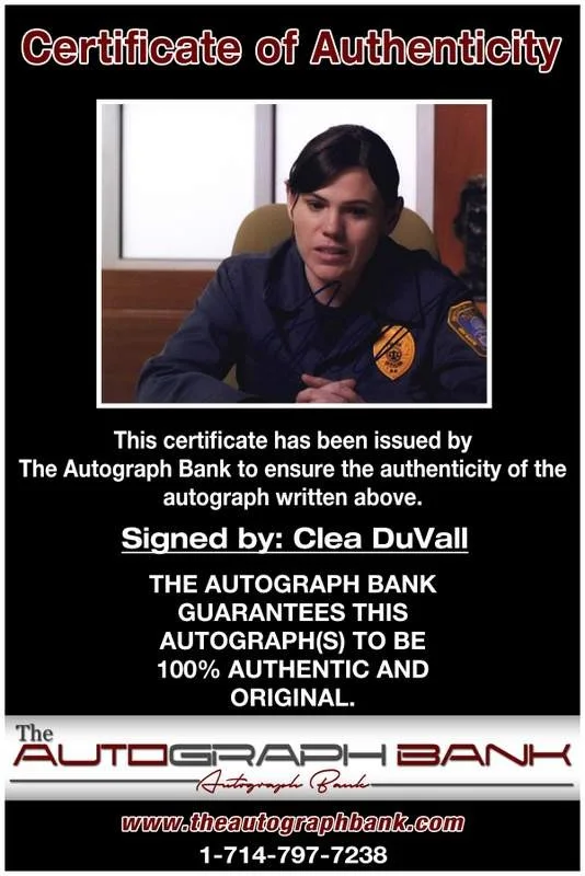 Clea Duvall — Clea Duvall authentic signed celebrity 8x10 W/Certificate Autographed (A0001), image 2