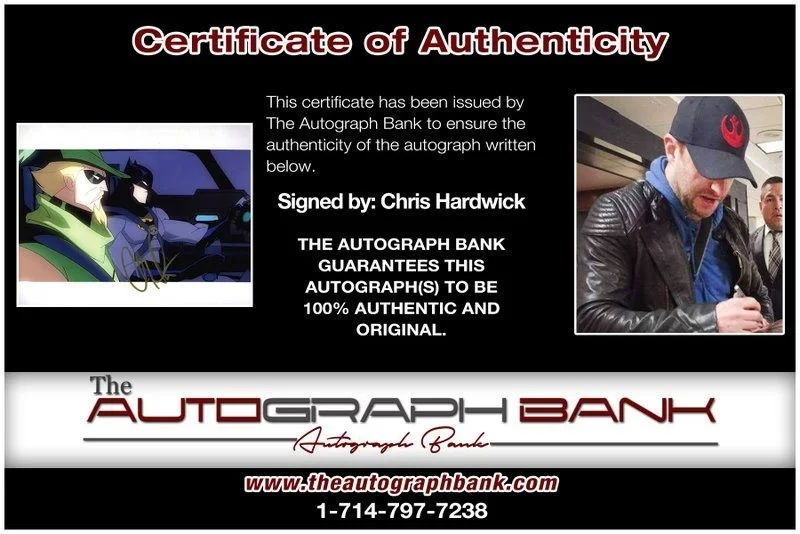 Chris Hardwick — Chris Hardwick authentic signed celebrity 8x10 photo W/Cert Autographed D7, изображение 2